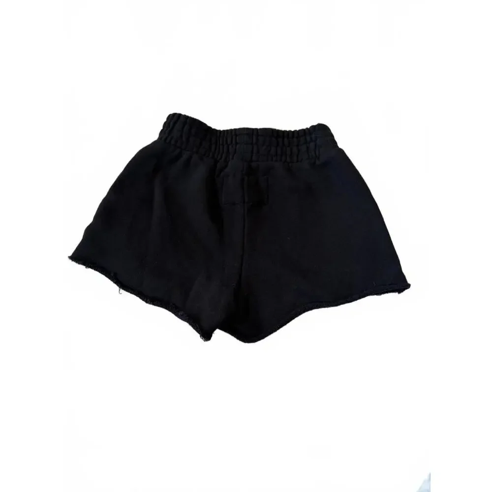 KatieJ NYC Tween Black‎ Dylan Sweat Shorts Girls Size Small (8-10)